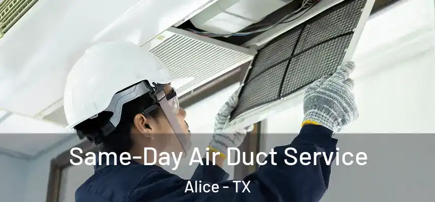 Same-Day Air Duct Service Alice - TX
